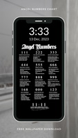 [angel numbers] + phone wallpaper + free download + two versions