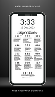 [angel numbers] + phone wallpaper + free download + two versions