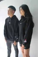 [angel numbers] hoodie + unisex + black