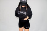 [lowkey] hoodie + unisex + black